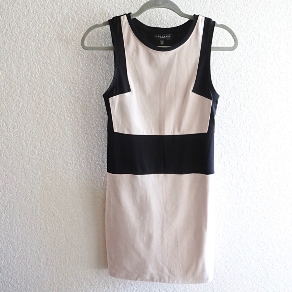 Dress cream and black size XS valentines